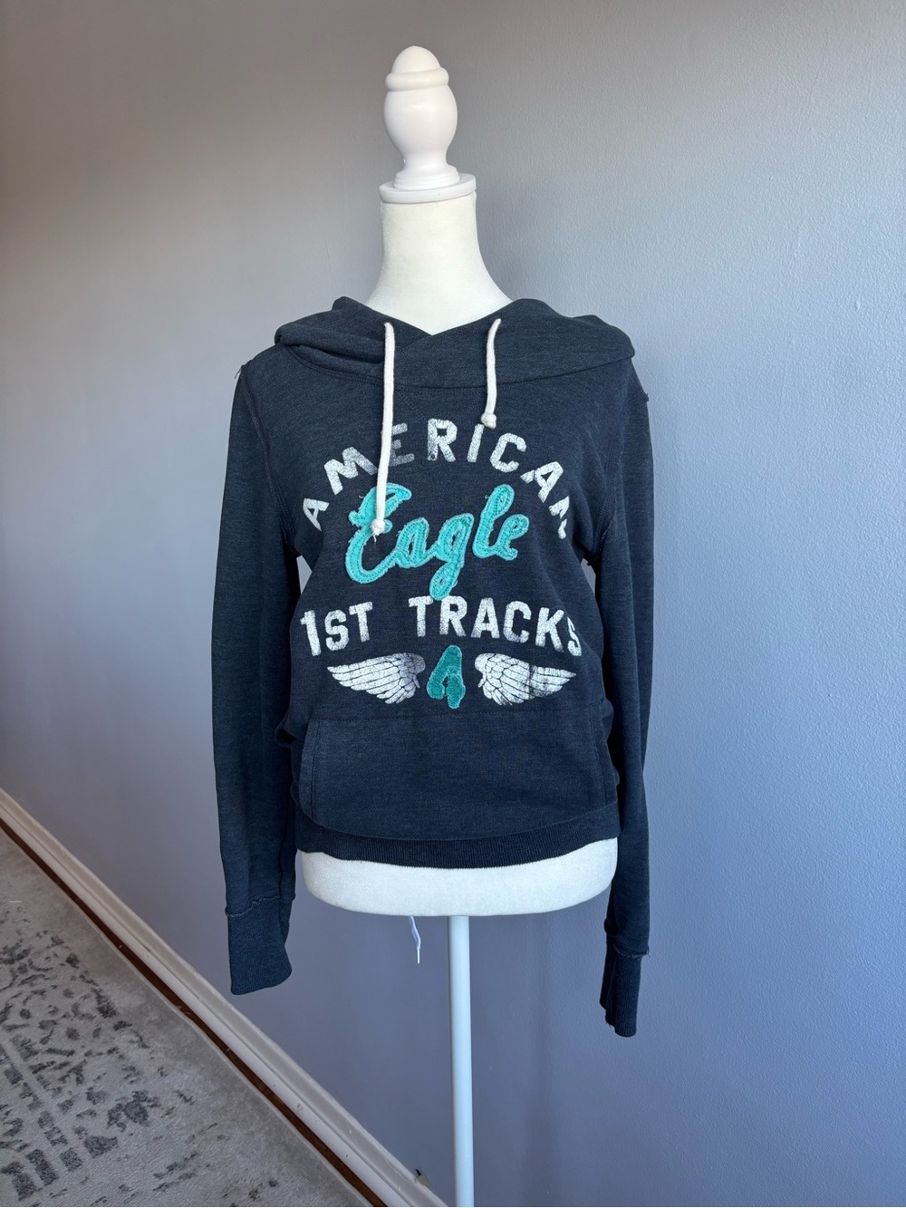 Y2K American Eagle Hoodie 1st Track
